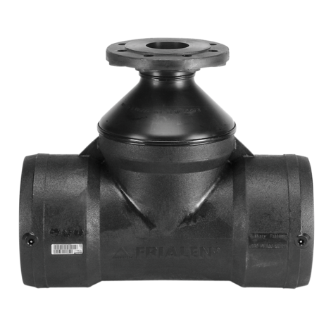 Flansch-T-Stück, SDR 11 / SDR 17