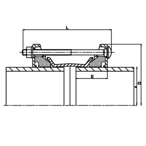 Raccord Wide-Range (pièce en U)