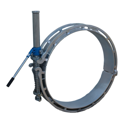 <P>Hydraulische Rundungsschelle für Rohre d 280 - d 900</P>