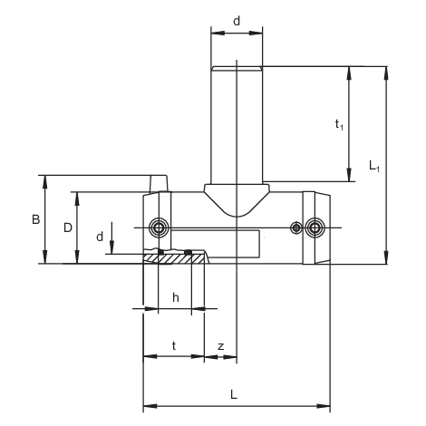 T-Stück mit Spitzende, SDR 11