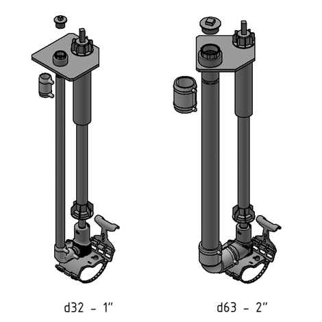 Gasausbläser zur Entlüftung von Gasleitungen
