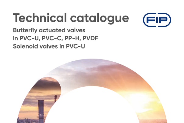 PVC-U, PVC-C, PP-H, PVDF butterfly actuated valves and solenoid technical catalogu