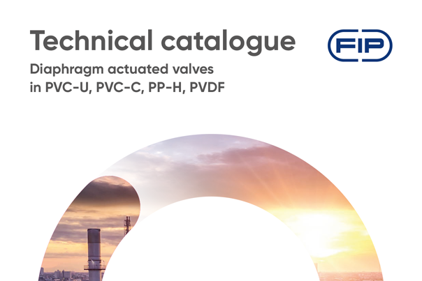 PVC-U, PVC-C, PP-H, PVDF diaphragm actuated valves technical catalogue