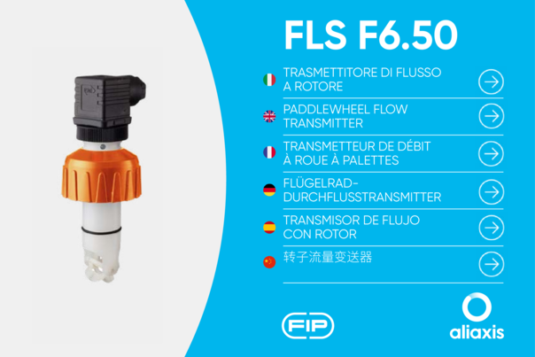 Instructions_manual_F6.50_paddlewheel_flow_transmitter